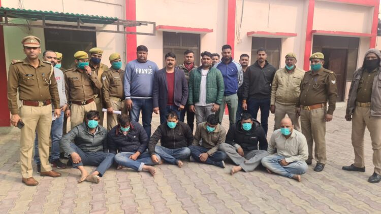 सिकंदरा पुलिस ने ईरानी गैंग के 6 लोग पकड़े