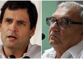 जी-23 के दूत बन कर राहुल गांधी से मिले भूपेंद्र सिंह हुड्डा