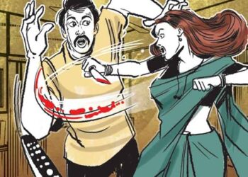 शराब पीकर आए पति की धारदार हथियार से की हत्या