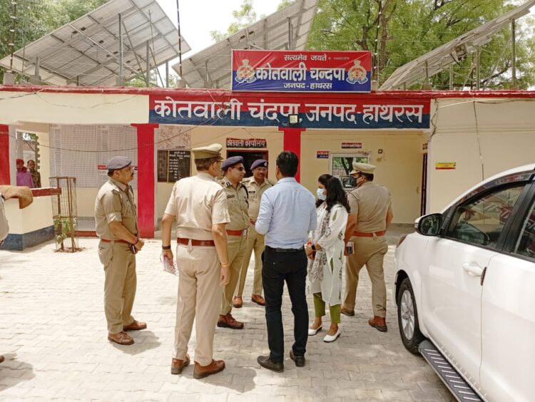 हाथरस: पुलिस हिरासत के दौरान संघ पदाधिकारी  की  मौत से सनसनी, मजिस्ट्रेटी जांच के आदेश
