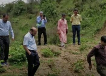 एनजीटी की टीम ने आगरा में आकर मिट्टी के अवैध खनन की जांच की