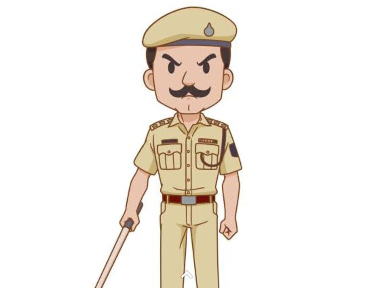 एत्मादुद्दौला थाने की रामबाग चौकी पर तैनात एक सिपाही ने दी गोली मारने की धमकी