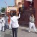 सपा-कांग्रेस गठबंधन के प्रत्याशी को काला कपड़ा दिखाकर विरोध किया