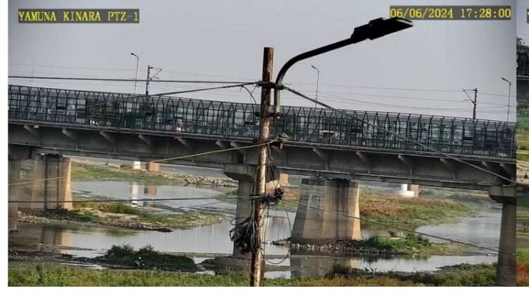 यमुना मैया की सेहत पर कैमरों से नजर रख रहा नगर निगम
