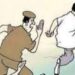 चरस तस्कर ताजगंज पुलिस के सामने से भागा