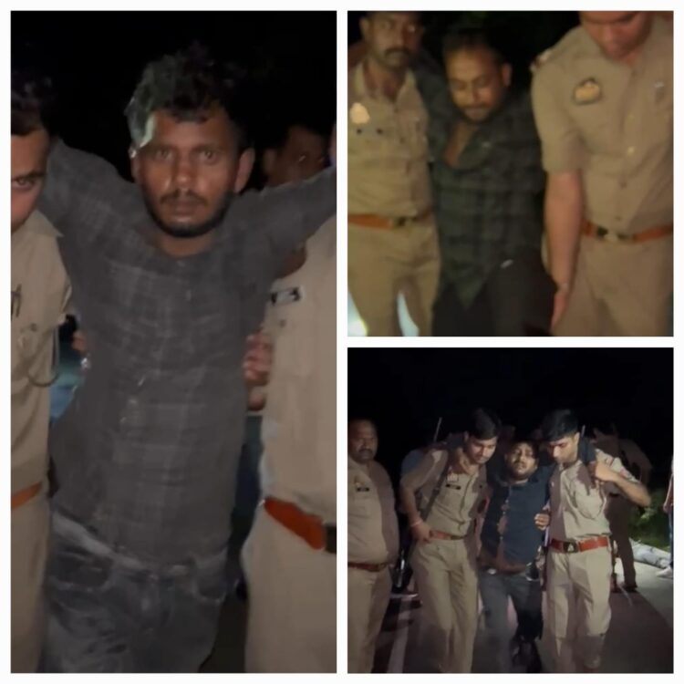 सिपाही को गोली मारने वाले मुख्य खनन माफिया सहित तीन से हुई पुलिस की मुठभेड़