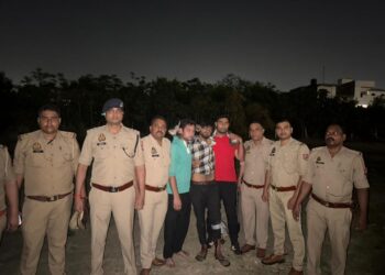 ट्रैफिक पुलिस के ऊपर हमला करने वाले से हुई पुलिस की मुठभेड़, हुआ घायल