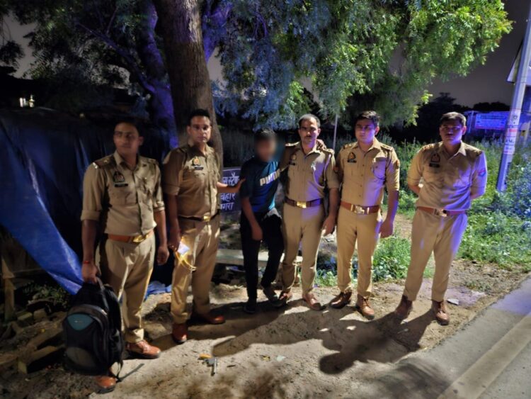 सदर पुलिस की चोर से हुई मुठभेड़, पैर में गोली लगने से हुआ घायल