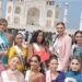 मिस टीन की फाइनलिस्ट्स ने किया ताजमहल का दीदार