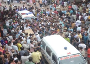 भूस्खलन में जान गंवाने वाले चारों लोगों के शव पहुंचे  रकाबगंज, हर आंख हुई नम