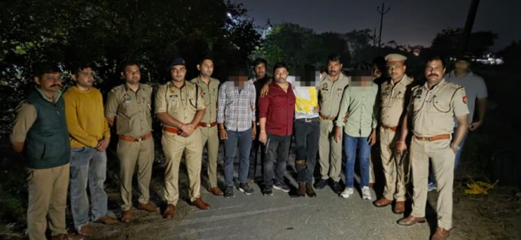 जगदीशपुरा में ज्वेलर्स से लूट करने वाले बदमाशों से हुई देर रात मुठभेड़