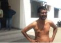 शाहगंज थाना पुलिस पर सुनवाई नहीं करने का आरोप लगाते हुए निर्वस्त्र होकर युवक ने किया कलेक्ट्रेट पर हंगामा