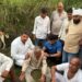 खारी नदी में पानी पिलाने के लिए नदी में उतारी गईं 18 भैंसें जलकुम्भी में फंसी