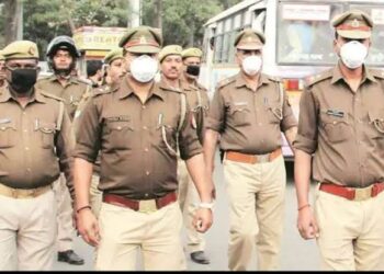 दूसरे चरण का मतदान कराने के लिए आगरा से गए 1618 पुलिसकर्मी