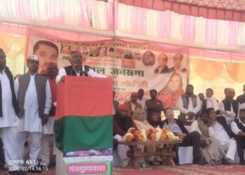 भाजपा झूठों की पार्टी है: केशव देव मौर्य