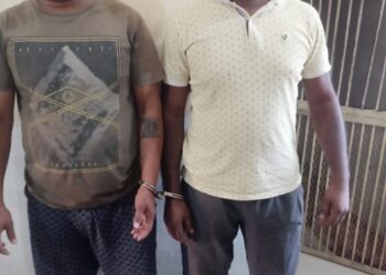 महाराष्ट्र पुलिस से बचकर भाग रहे दो बदमाश आगरा पुलिस ने पकड़े