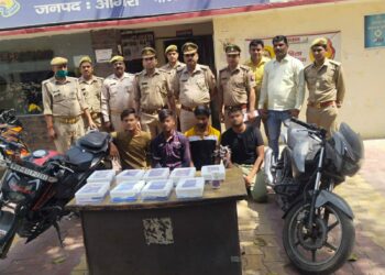 लुटेरों के पास से 29 मोबाइल और 113 सिम कार्ड बरामद हुए