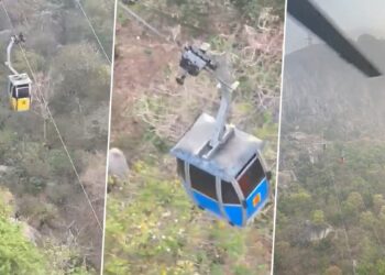 देवघर में रोपवे से नीचे गिरी महिला की मौत, बचाव आपरेशन खत्म, 47 बचाये गये