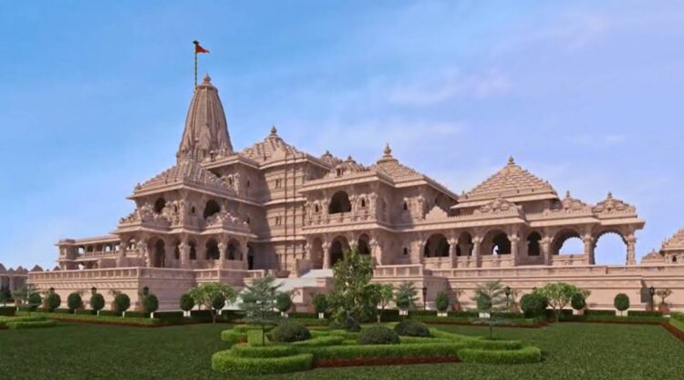 अयोध्या के राम मदिर में  24 जनवरी 2024 को विराजेंगे राम लला