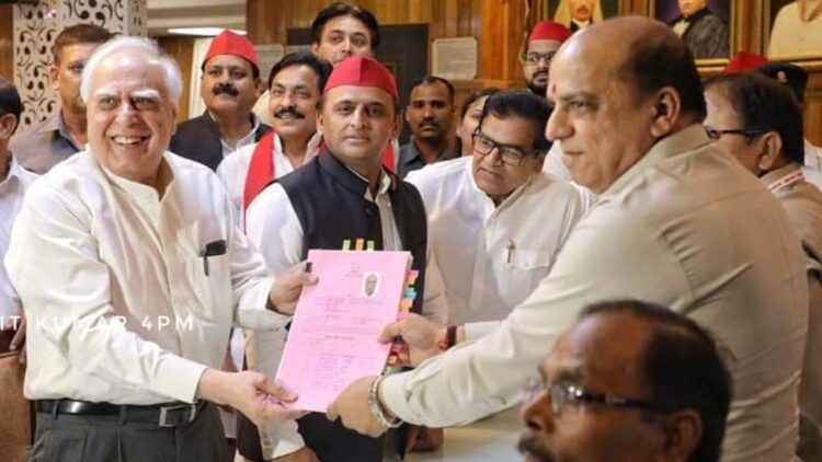 सिब्बल ने सपा के समर्थन से राज्यसभा के लिए नामांकन दाखिल किया; कहा- 16 मई को ही कांग्रेस छोड़ दिया था