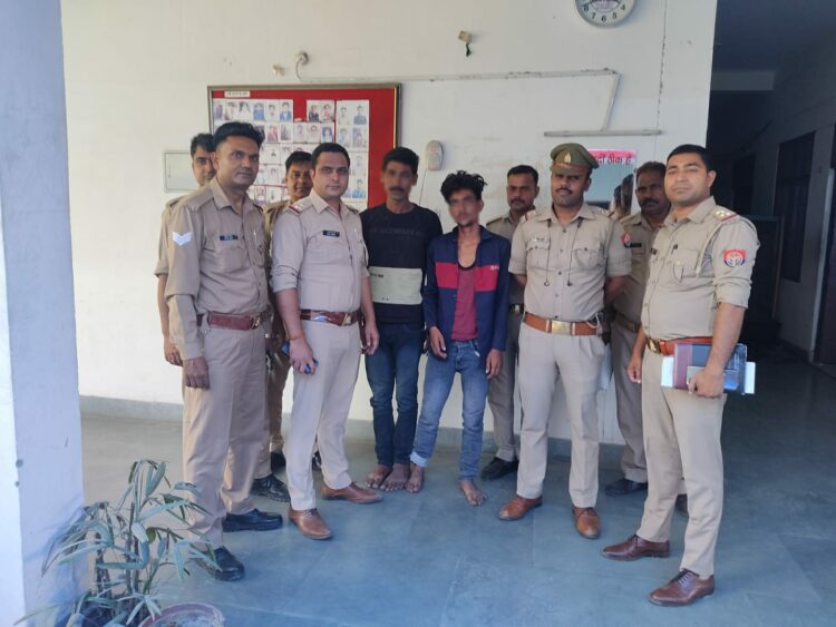 सिकंदरा पुलिस ने पकड़े दो शातिर लुटेरे