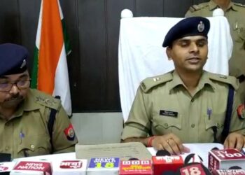 बिचपुरी से चोरी डंपर भरतपुर में मिला