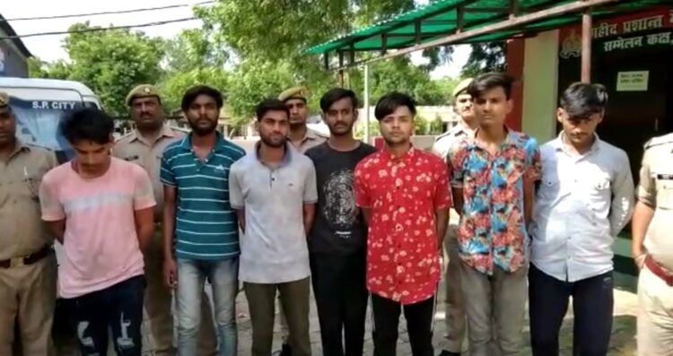 युवक को गोली मारने वाले आठ आरोपी दबोचे