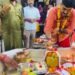भोग में लगाए गए केक को लेकर उबाल, मक्खन का था या अंडे का यह सवाल