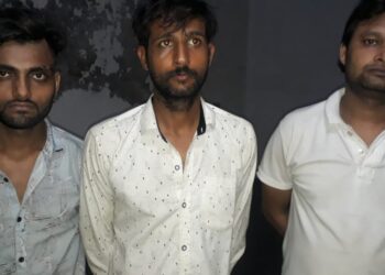 हरीपर्वत पुलिस ने पकड़े तीन वाहन लुटेरे