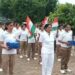 आज सुबह सड़कों पर दौड़ी महिला पुलिसकर्मी