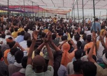 खंदौली में महापंचायत में उमड़ा क्षत्रियों का जनसैलाब