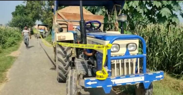 इरादत नगर में पुलिस की खनन माफिया से मुठभेड़ में गोली लगने से घायल