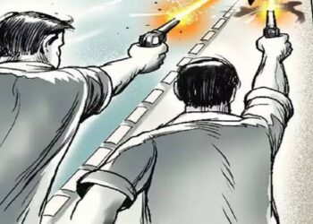 रोना बंद नहीं करने पर दहशत बरसाने को की फायरिंग