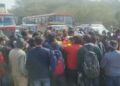 सर्वर डाउन होने पर सीटेट की परीक्षा नहीं दे सके छात्र, हाईवे पर लगाया जाम