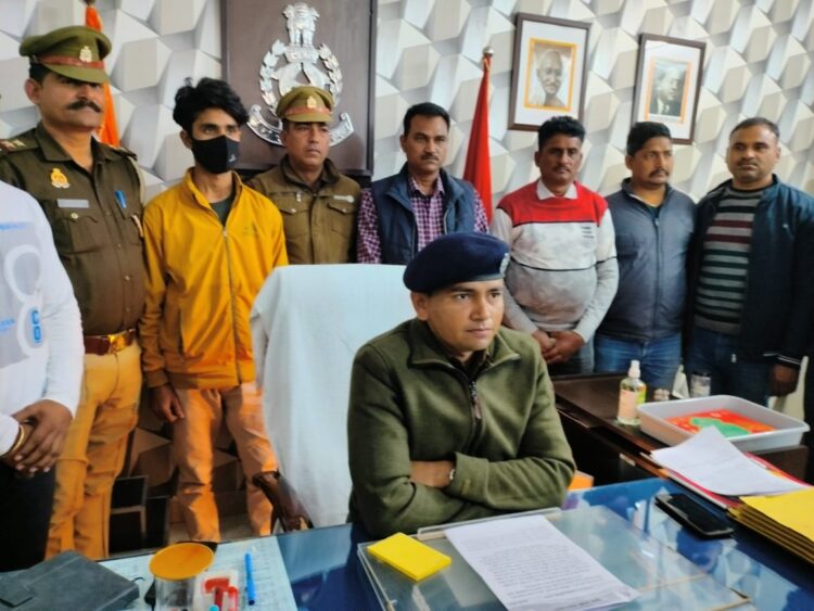शमशाबाद पुलिस ने भारी मात्रा में अवैध शराब की बरामद