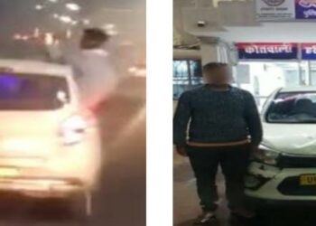 रील बनाने के लिए कर रहे थे स्टंट, एक गिरफ्तार