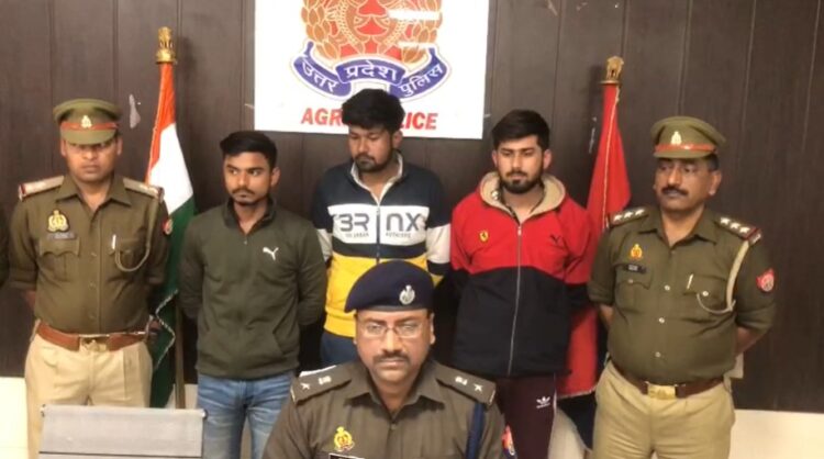 रंगबाजी में फायरिंग करने वाले तीन आरोपी पकड़े