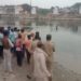 बटेश्वर में यमुना नदी में नहाते समय चार युवक डूबे