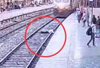गतिमान एक्सप्रेस के सामने कूदकर युवक ने दी जान
