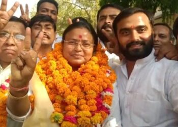 बीजेपी की हेमलता दिवाकर नयी मेयर निर्वाचित, बसपा की लता वाल्मीकि को हराया