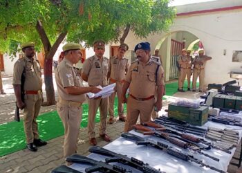 पुलिस अपर आयुक्त ने किया खैरागढ़ थाने का निरीक्षण, मची खलबली