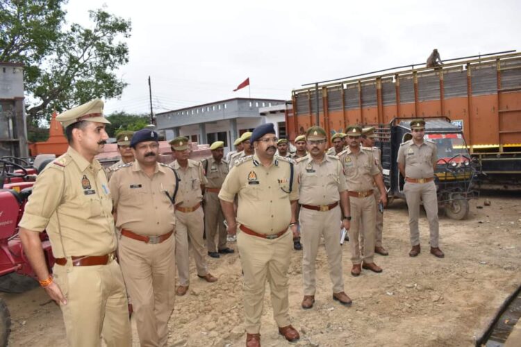 अछनेरा थाने का पुलिस अपर आयुक्त ने किया निरीक्षण, मिलीं कई खामियां