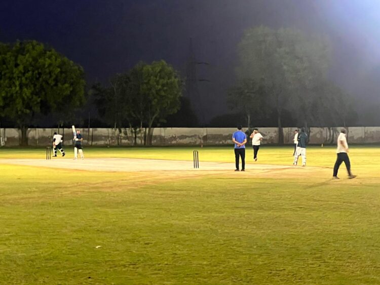 विश्वविद्यालय और सेंट जॉन्स कॉलेज के बीच हुआ रोमांचक क्रिकेट
