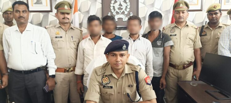 गुडवर्क: शहर और देहात की पुलिस ने मिलकर पकड़े नौ शातिर चोर