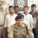 गुडवर्क: शहर और देहात की पुलिस ने मिलकर पकड़े नौ शातिर चोर