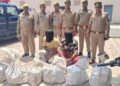विदेशी शराब की तस्करी करने वाले दो शातिरों को दबोचा