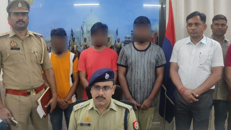 लाइव स्ट्रीमिंग, बैटिंग, गेमिंग कराकर करोडों रूपये की ठगी करने वाले तीन शातिर दबोचे