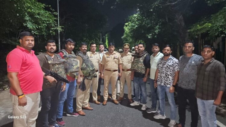 दो मुठभेड़ में दो बदमाश गोली से घायल