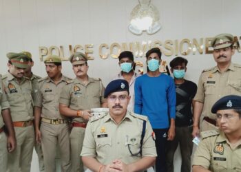 न्यू आगरा पुलिस ने पकड़े तीन शातिर चोर, नौ वाहन बरामद
