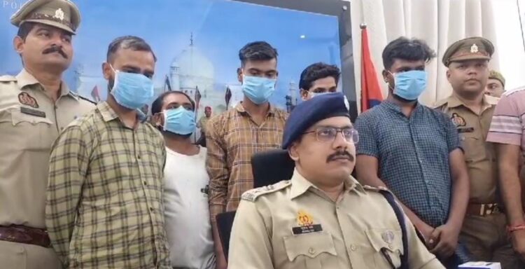 एसओजी और न्यू आगरा पुलिस ने ठेकेदार का अपहरण होने से बचाया